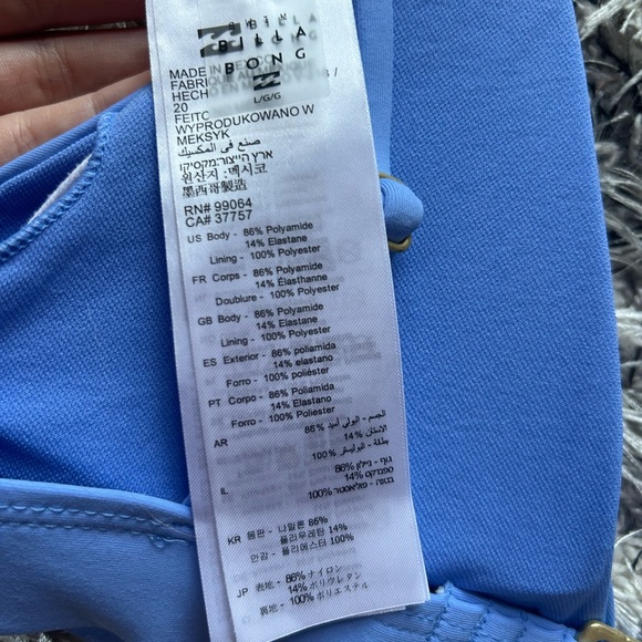 NWT Billabong Bikini Top - Picture 4 of 6